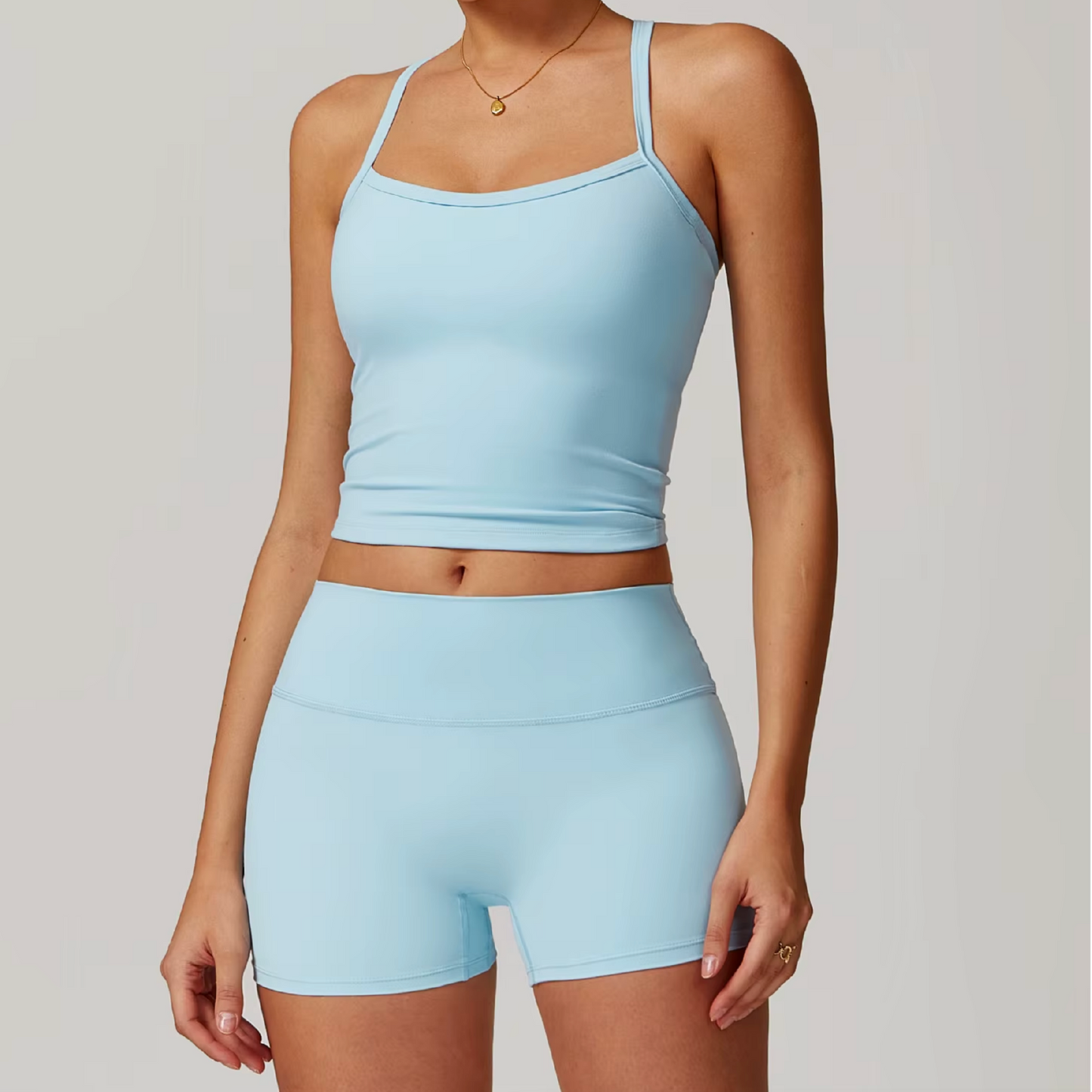 Blend top tank baby blue