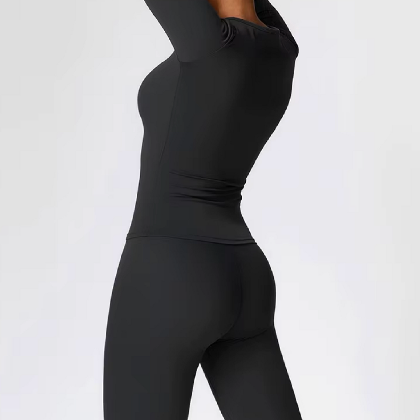 Blend top long sleeve black