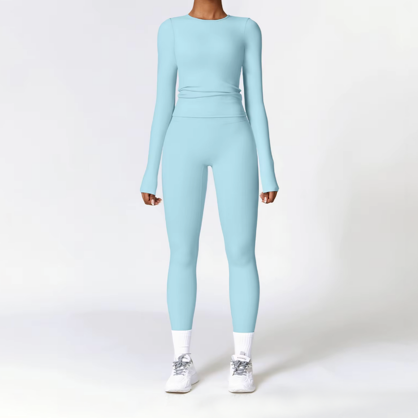 Blend licra baby blue