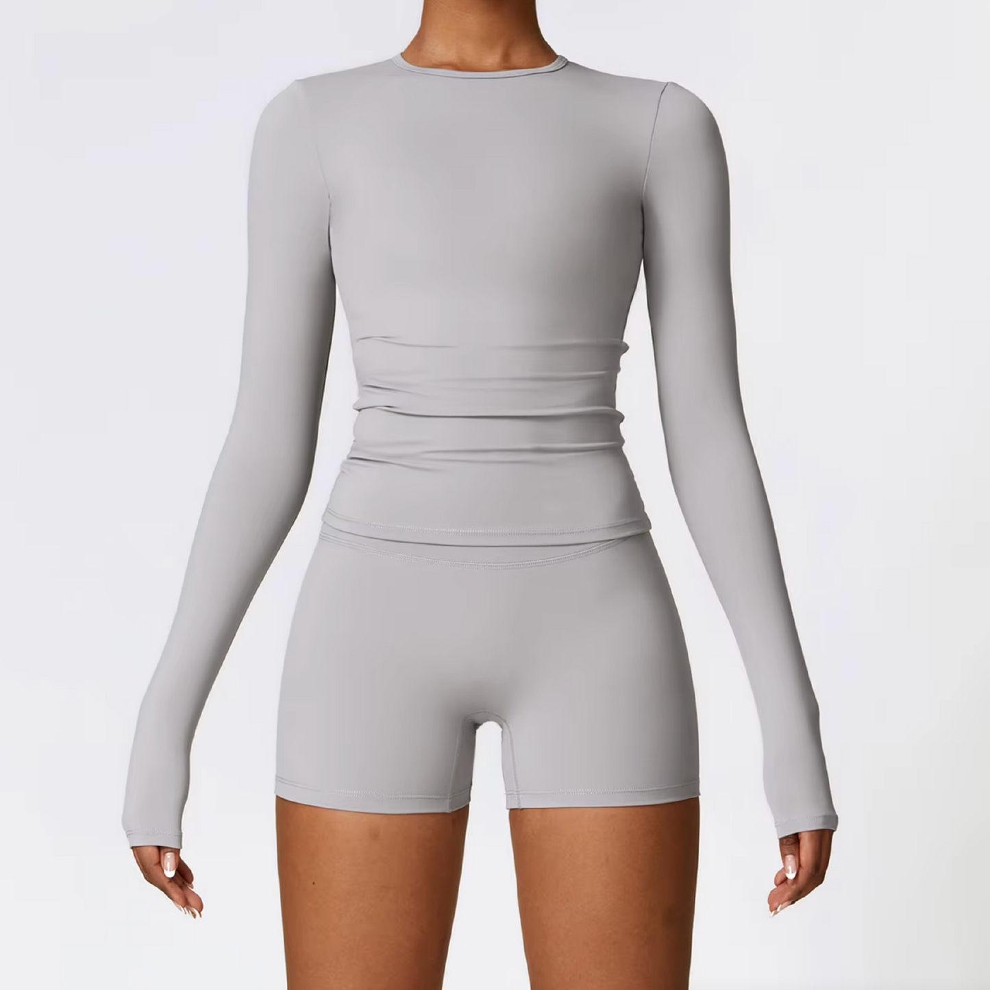 Blend top long sleeve cloud