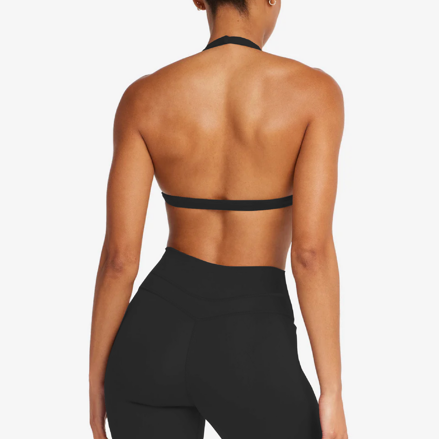 Aura top halter black