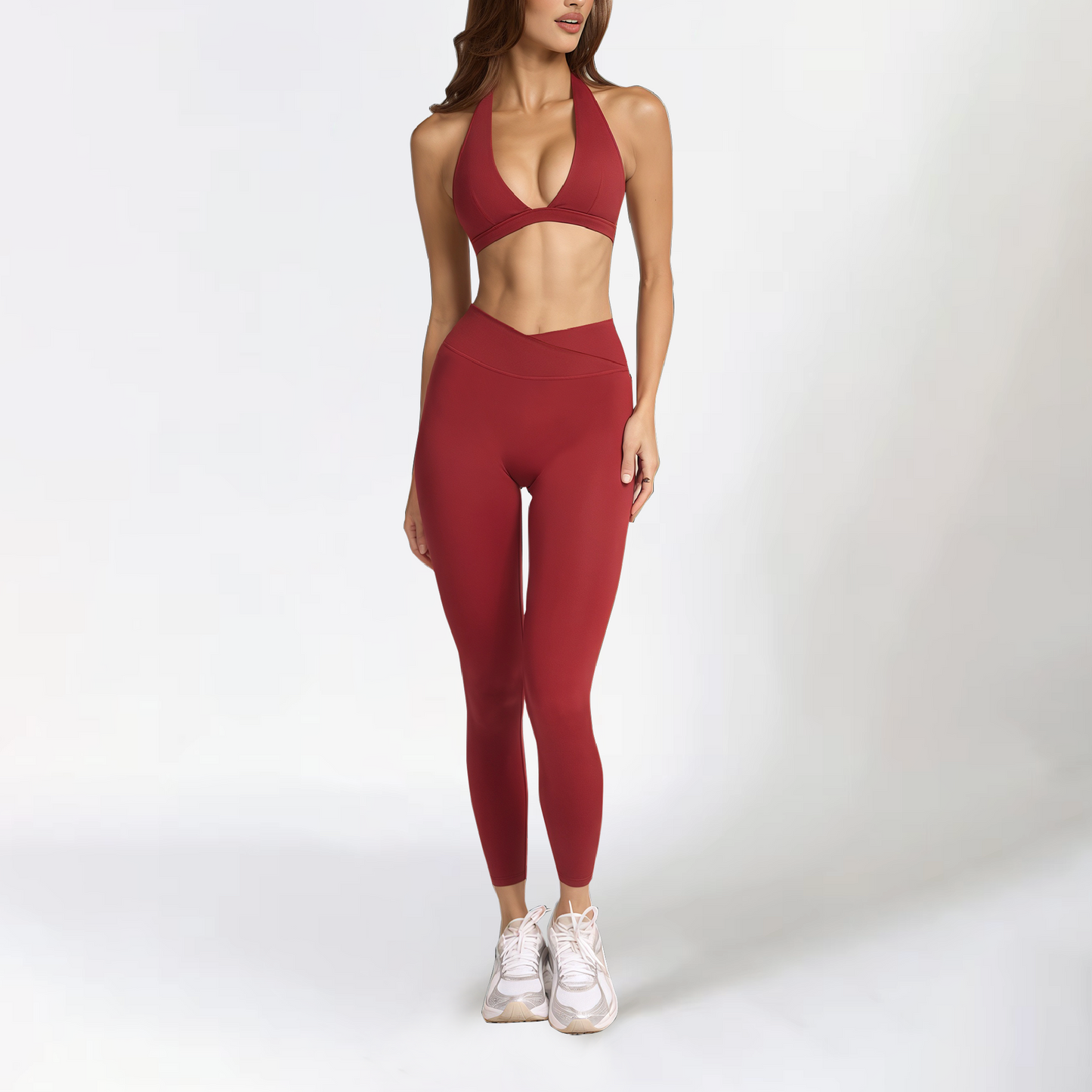 Aura top halter rubi