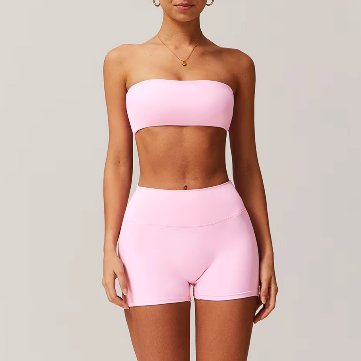 Blend top bandeau baby pink
