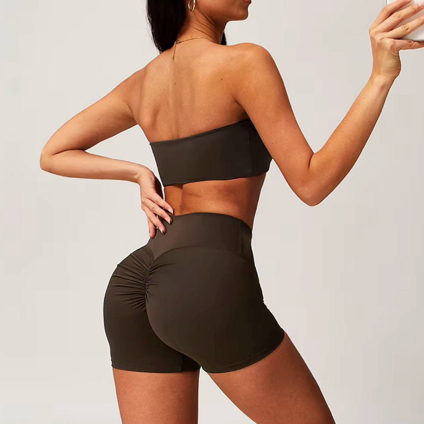 Blend top bandeau brunette