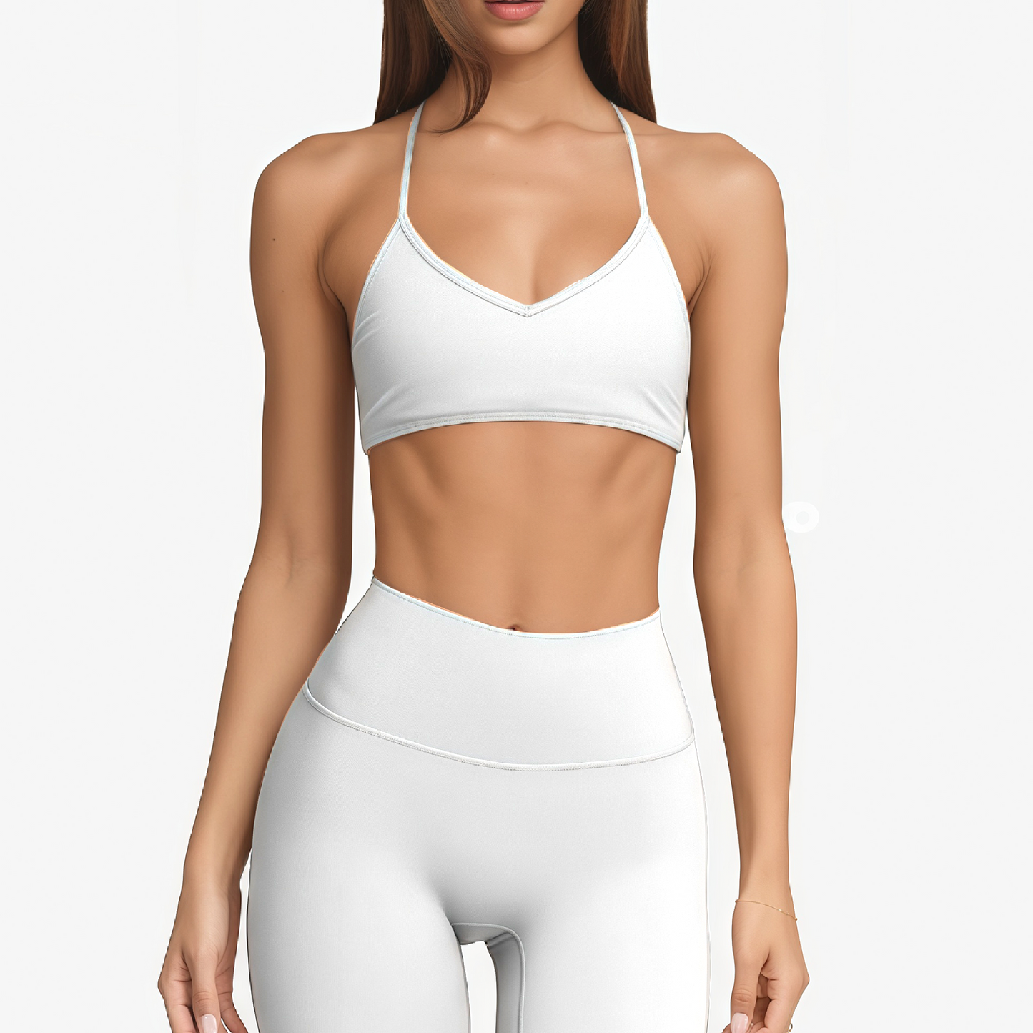 Bora top halter white