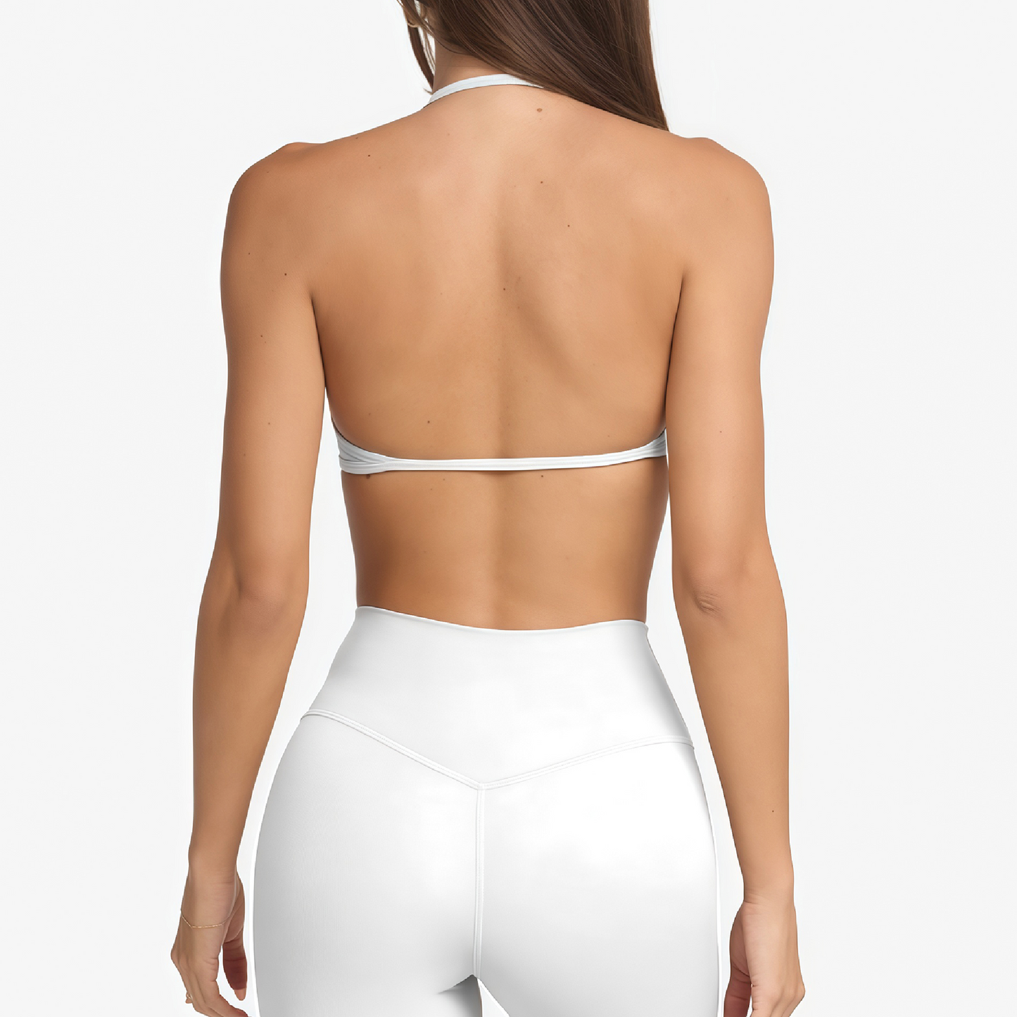 Bora top halter white