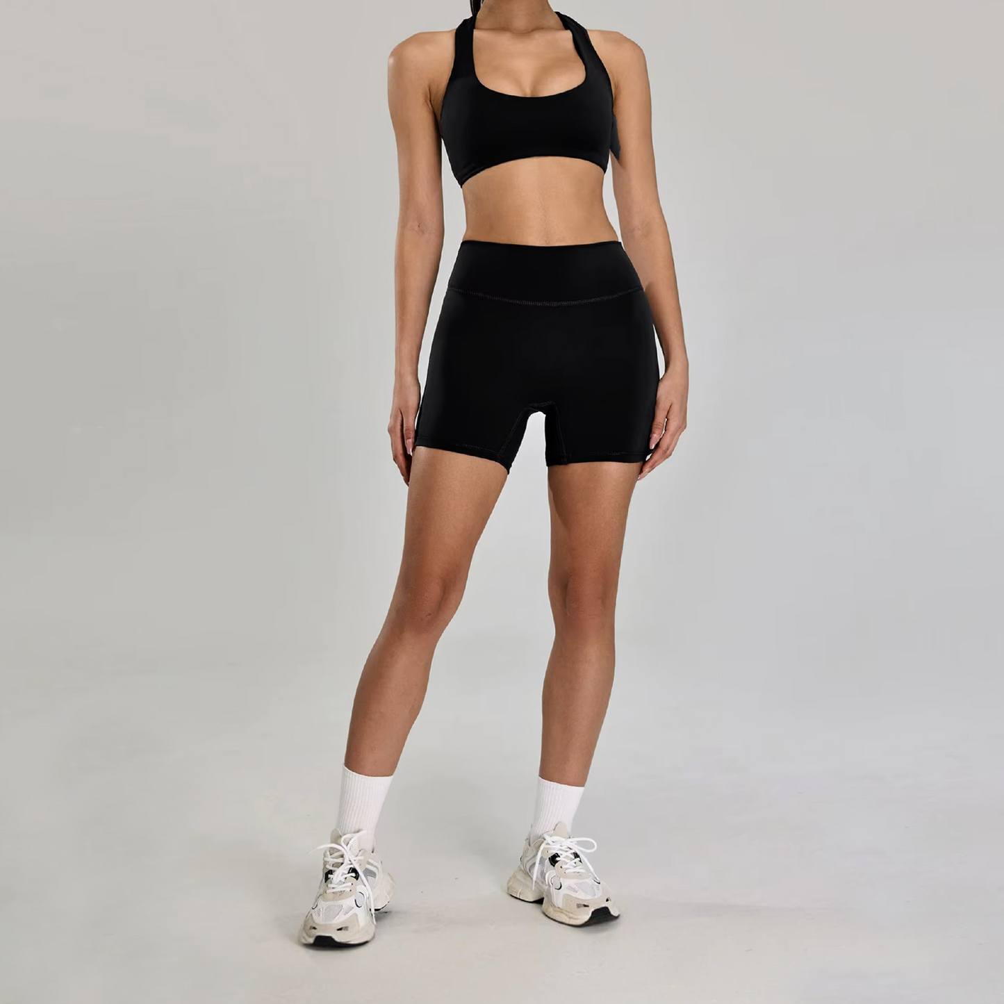 Silky short black