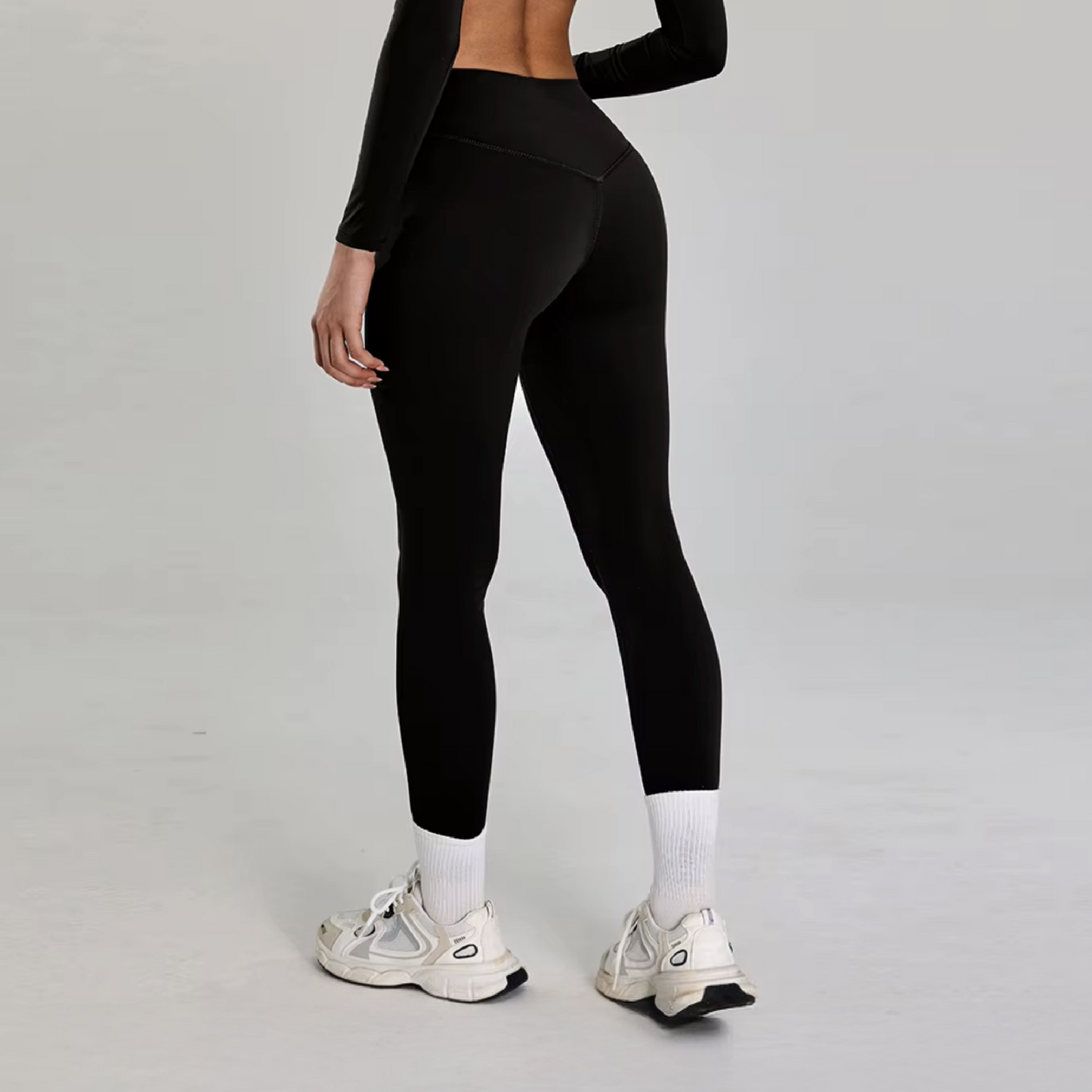 Silky licra black