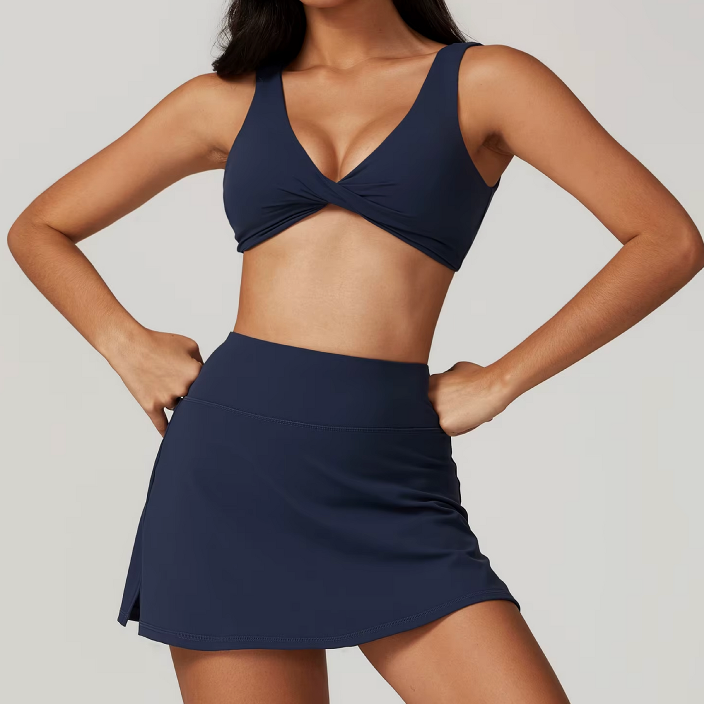 Blend skirt deep navy