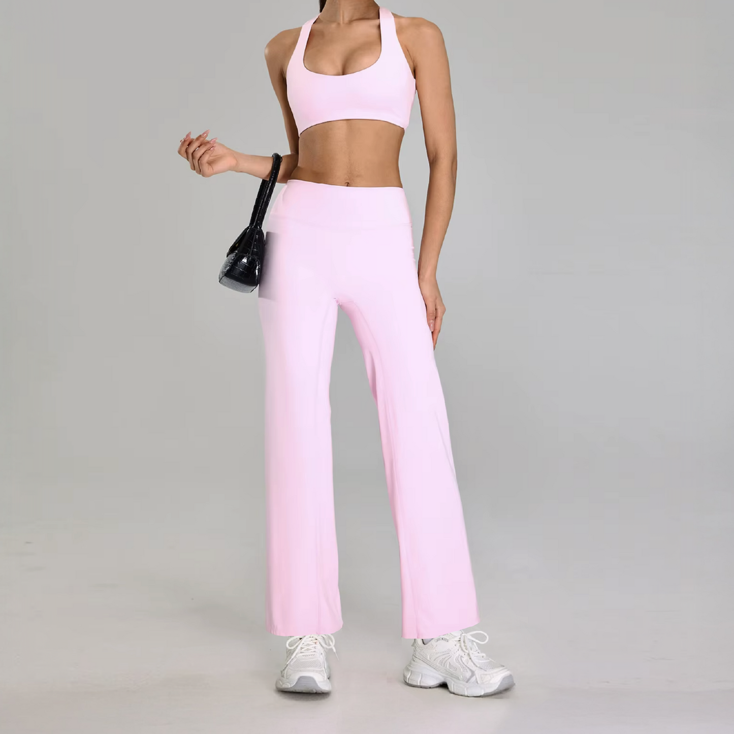 Silky licra campana petal pink