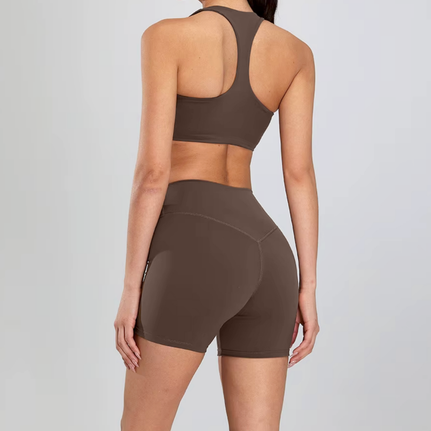 Silky top crop tank earth