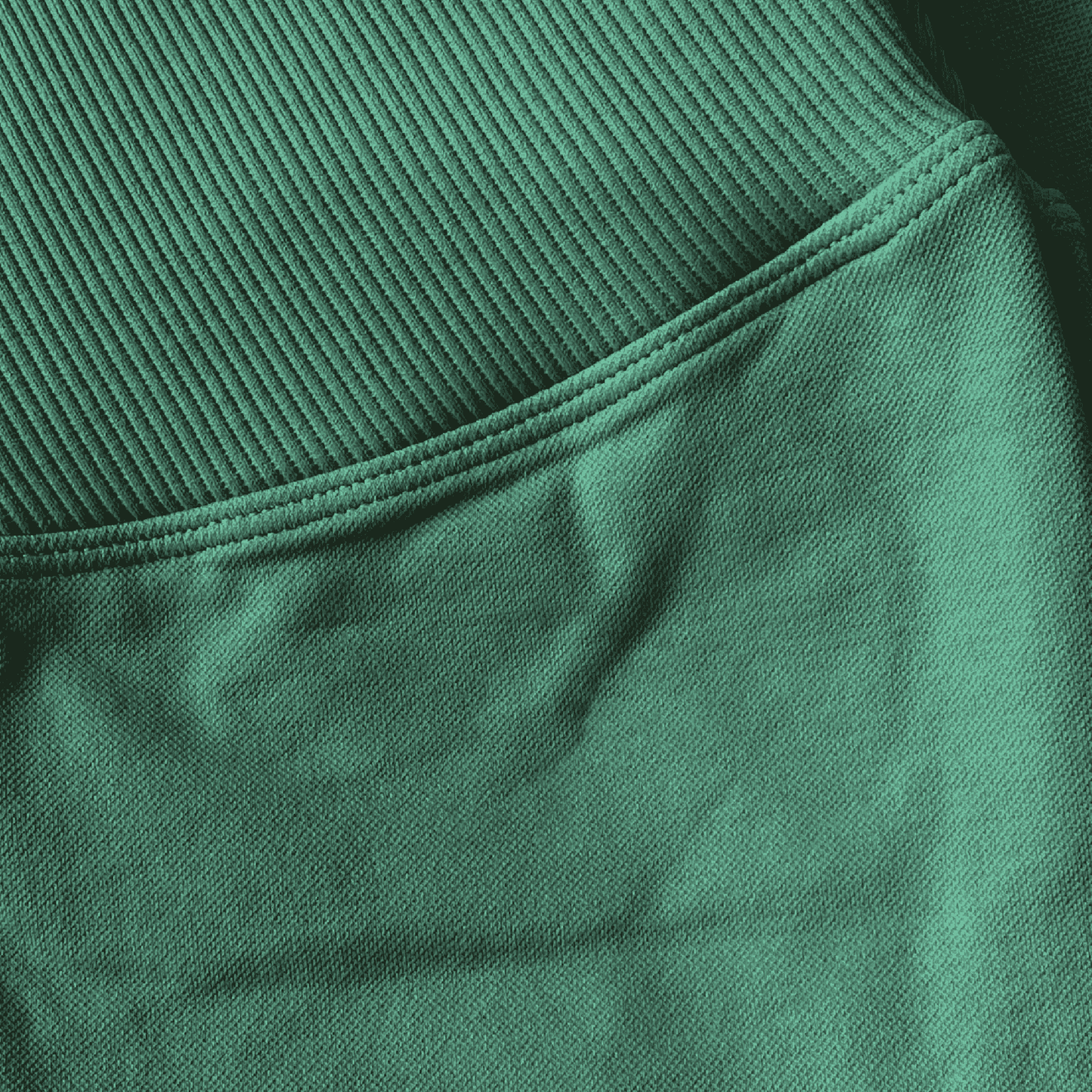 Sculpt licra v-cut scrunch jade