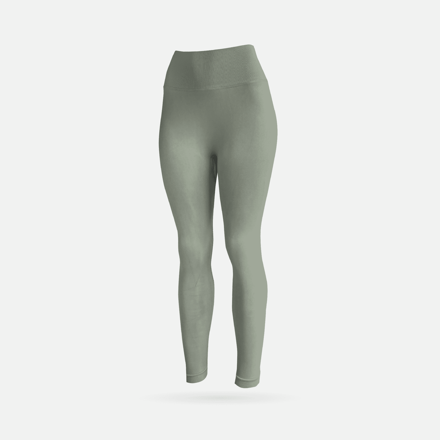 Sculpt licra scrunch olive bloom