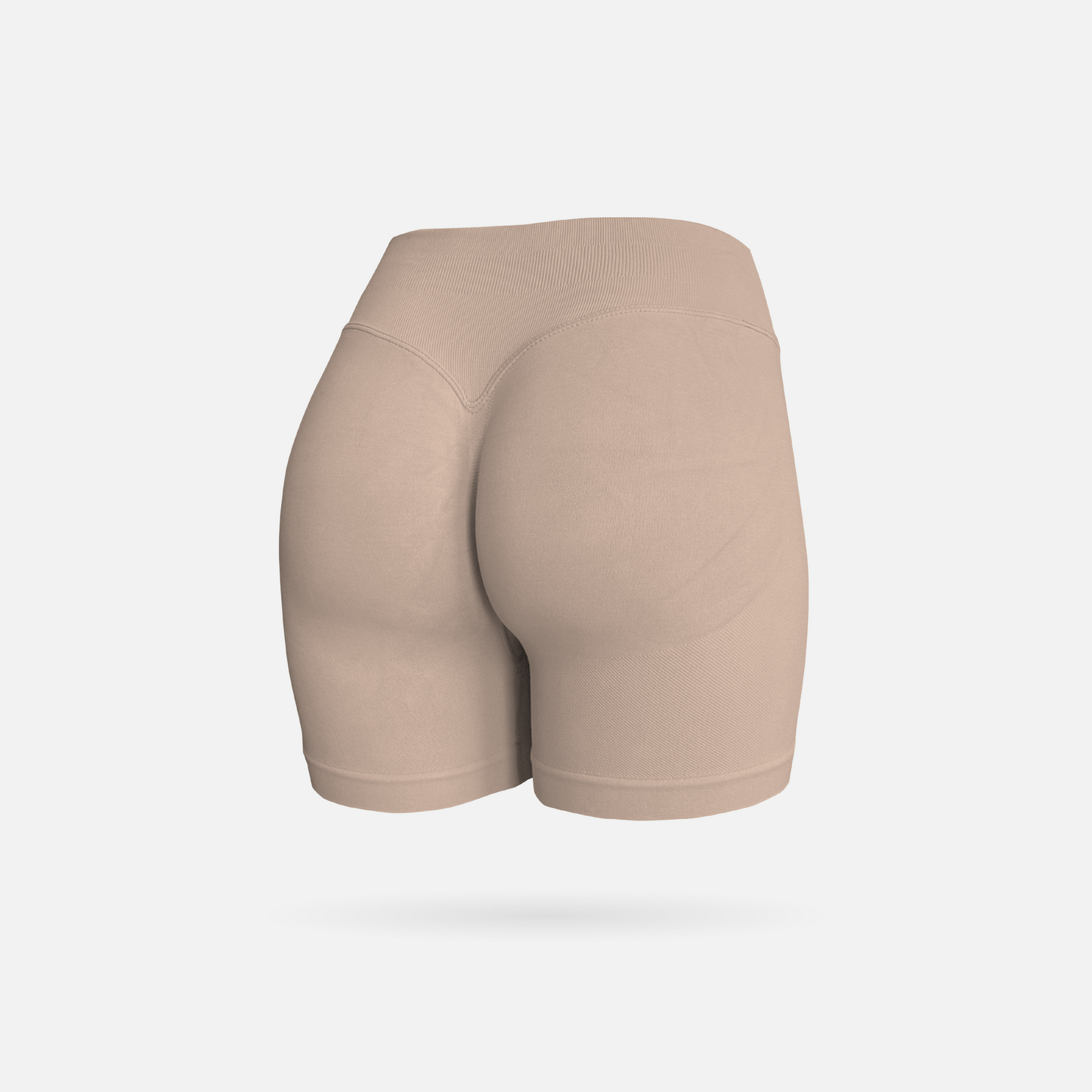Shape short scrunch dusty