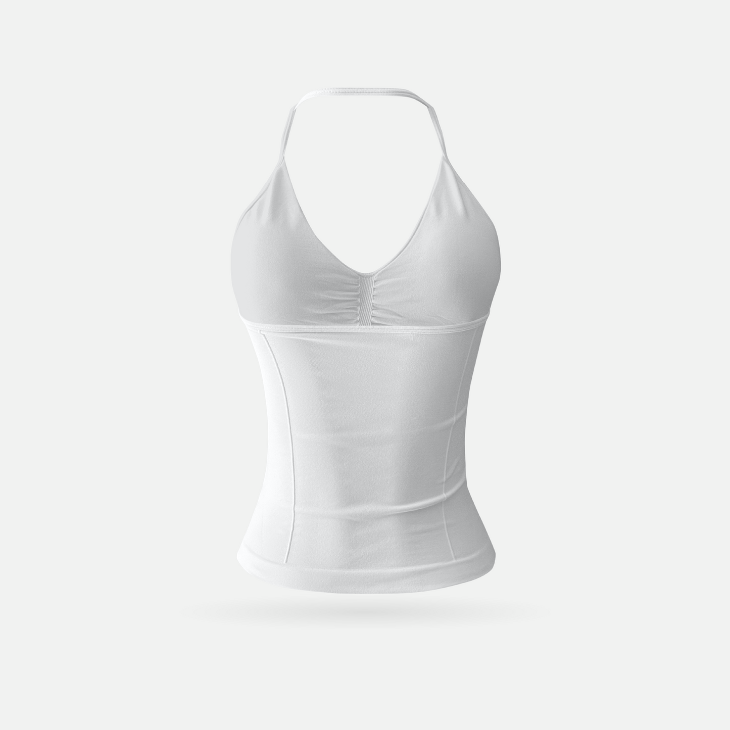Shape top tank white