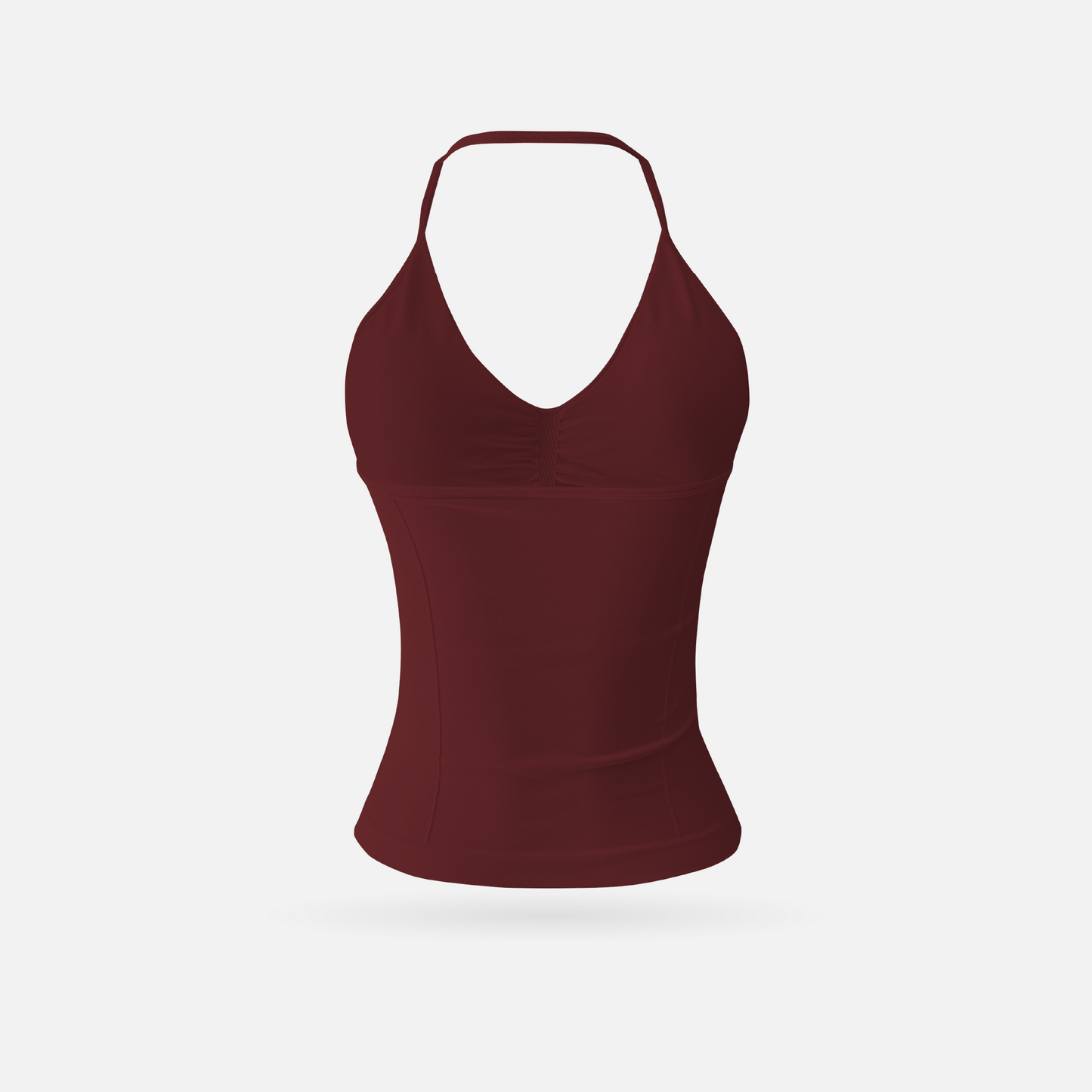 Shape top tank rustwood