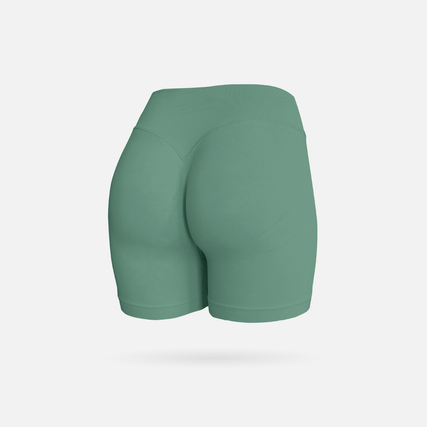 Shape short scrunch mint