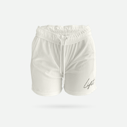 Boyfriend short marfil