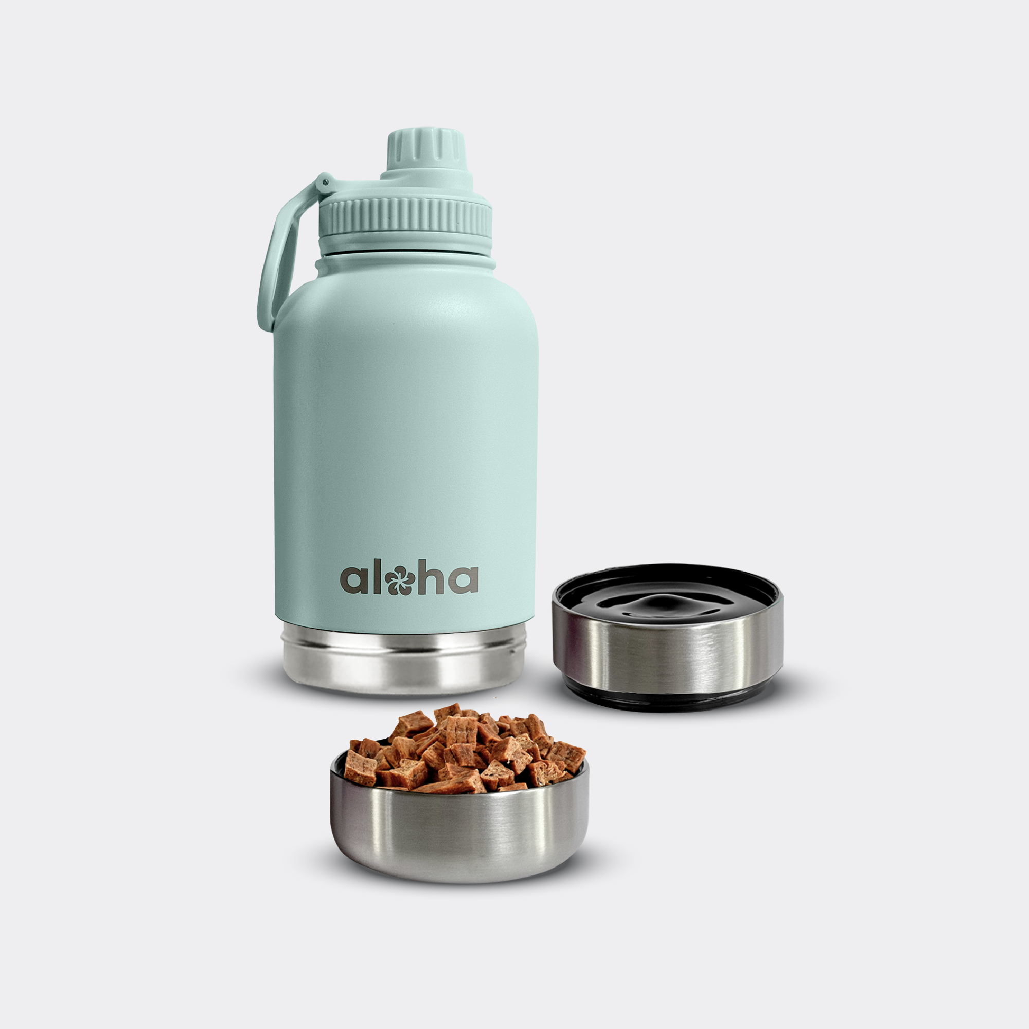 Botella Aloha pet go black