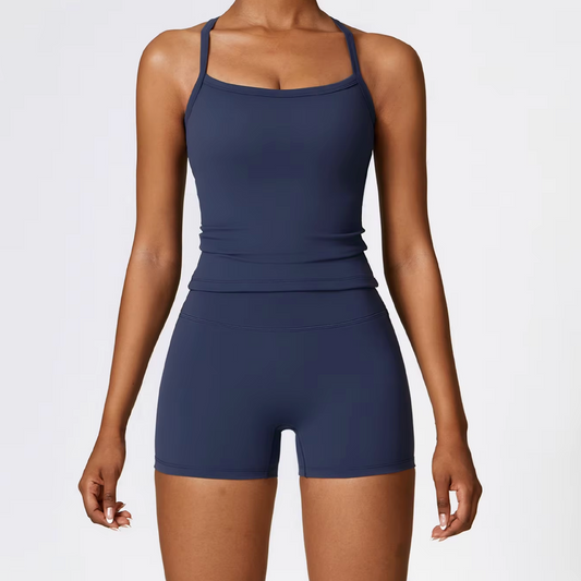 Blend top tank deep navy