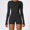 Blend top long sleeve black
