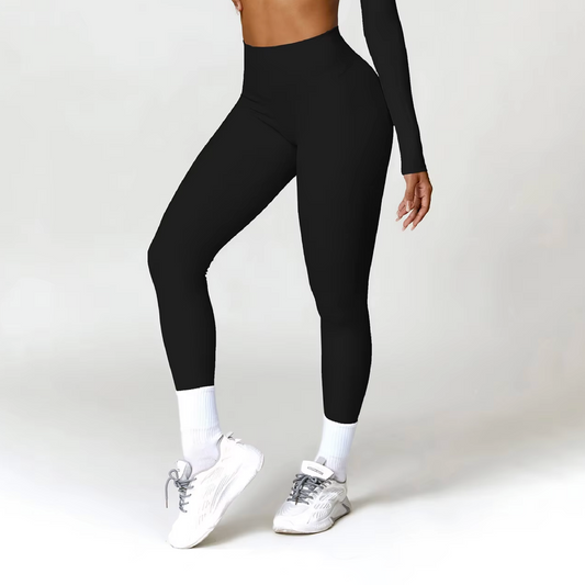 Blend licra scrunch black
