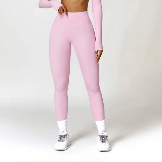 Blend licra scrunch baby pink