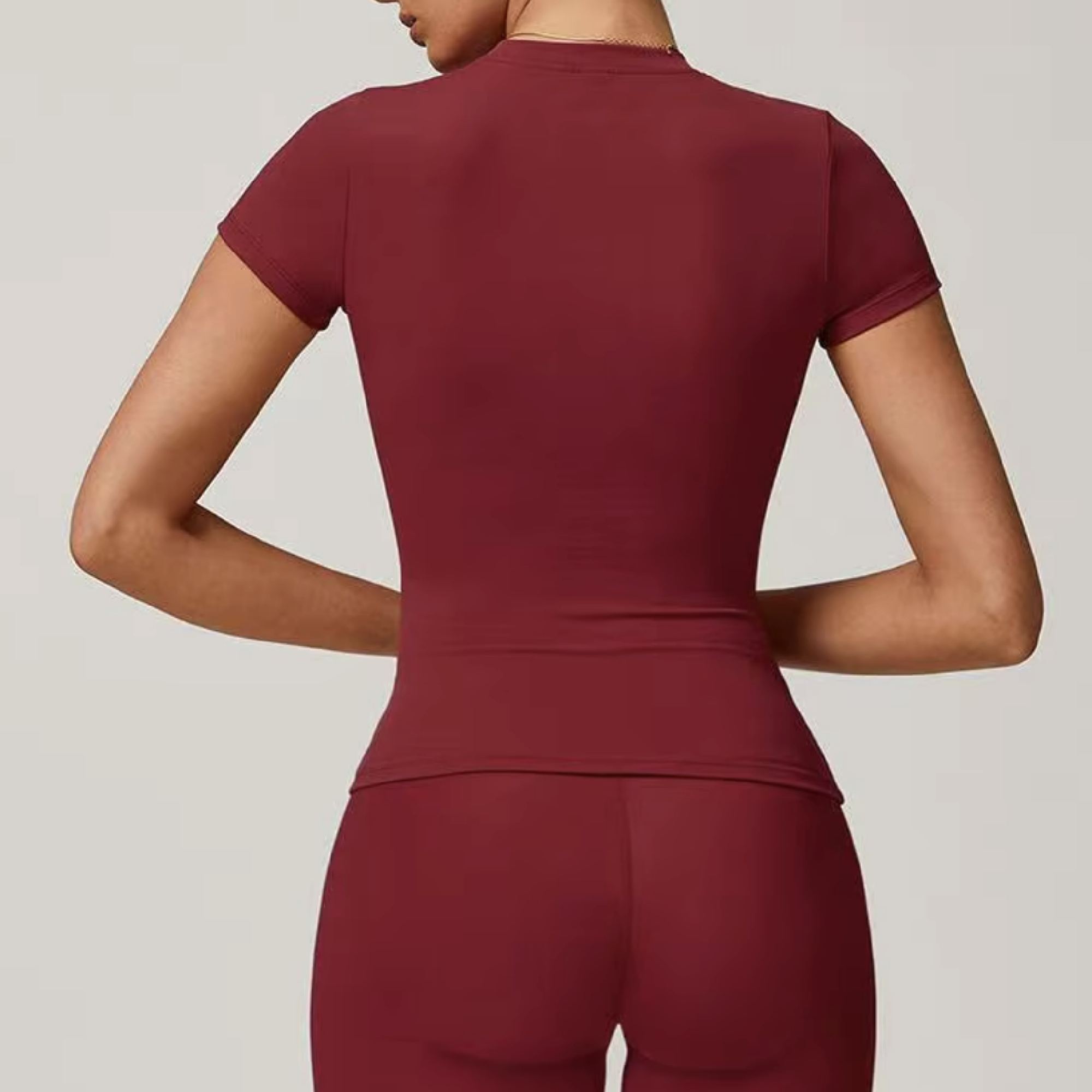 Blend top tee cherry