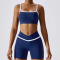 Glowy top navy