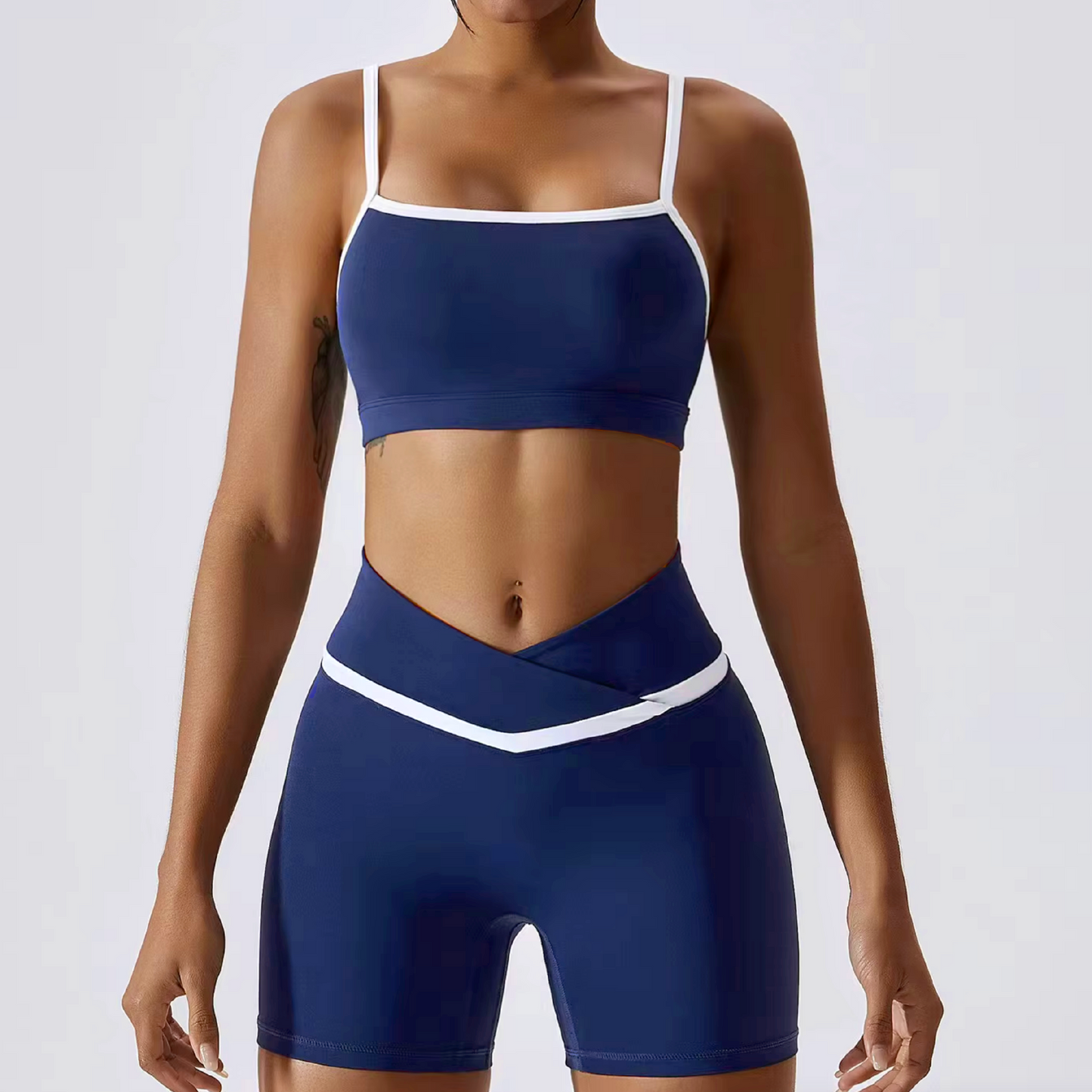 Glowy top navy