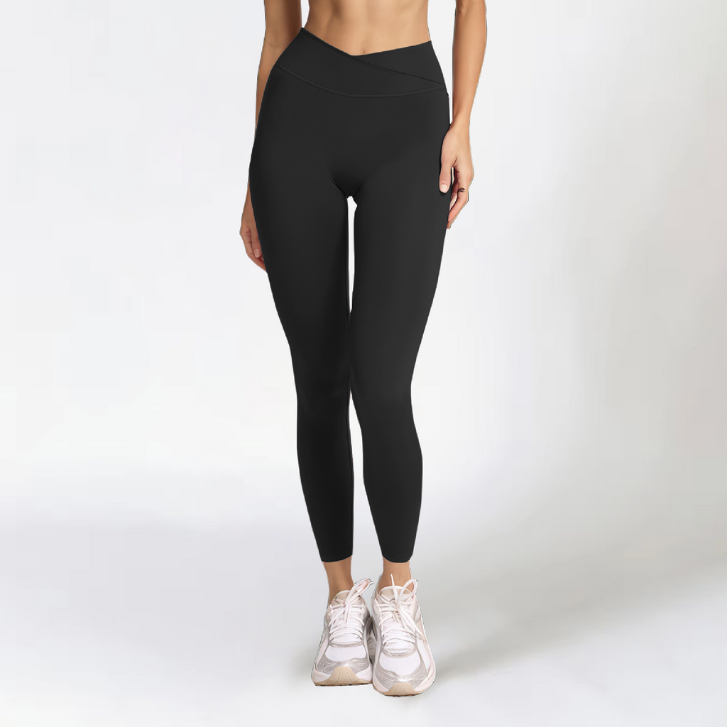Aura v-cut licra black