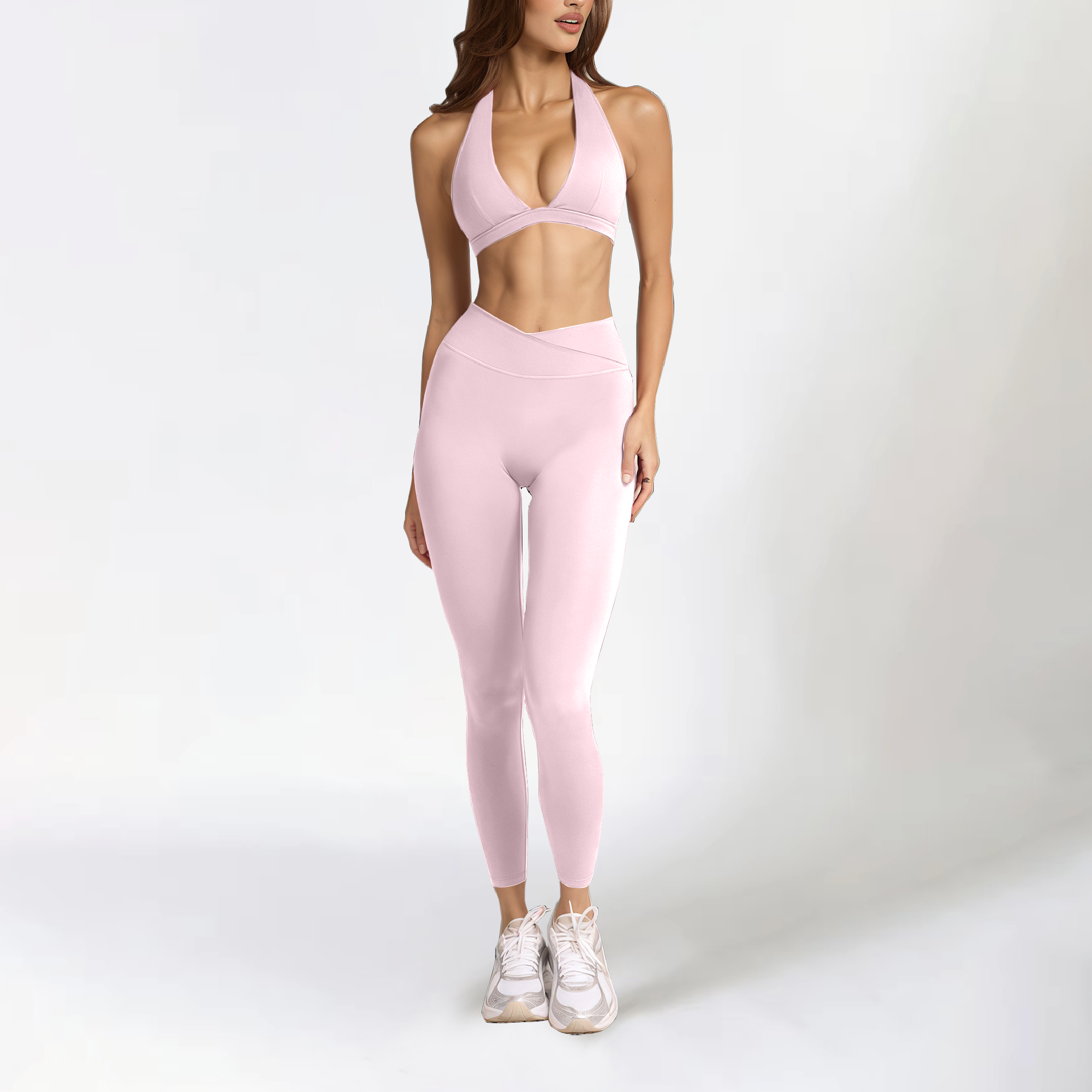 Aura v-cut licra blossom