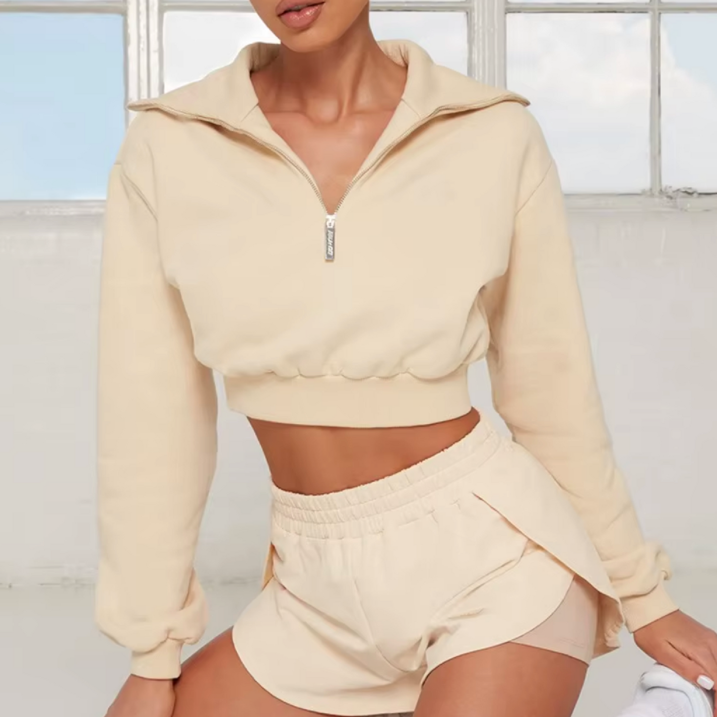 Tessa sweater almond