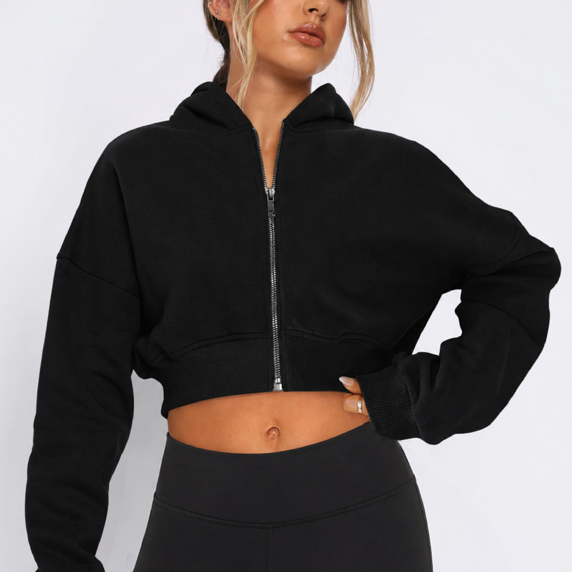 Hug hoodie black