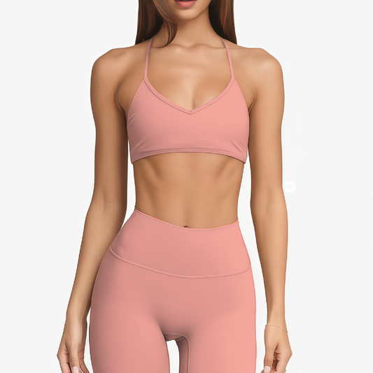 Bora top halter melon rose