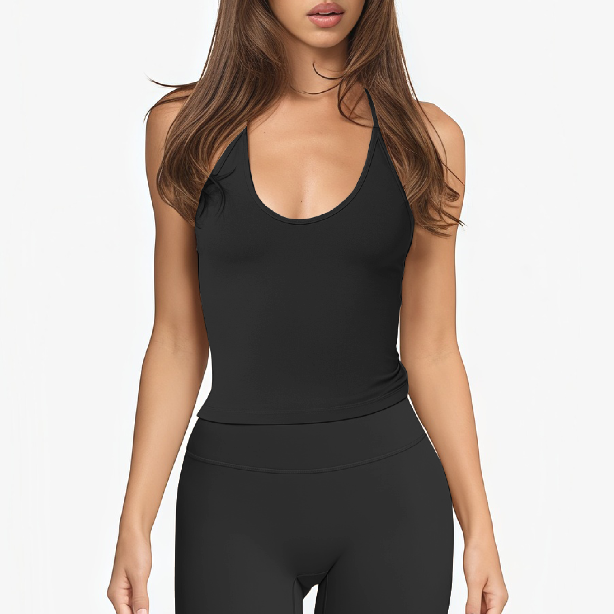 Bora top tie tank black