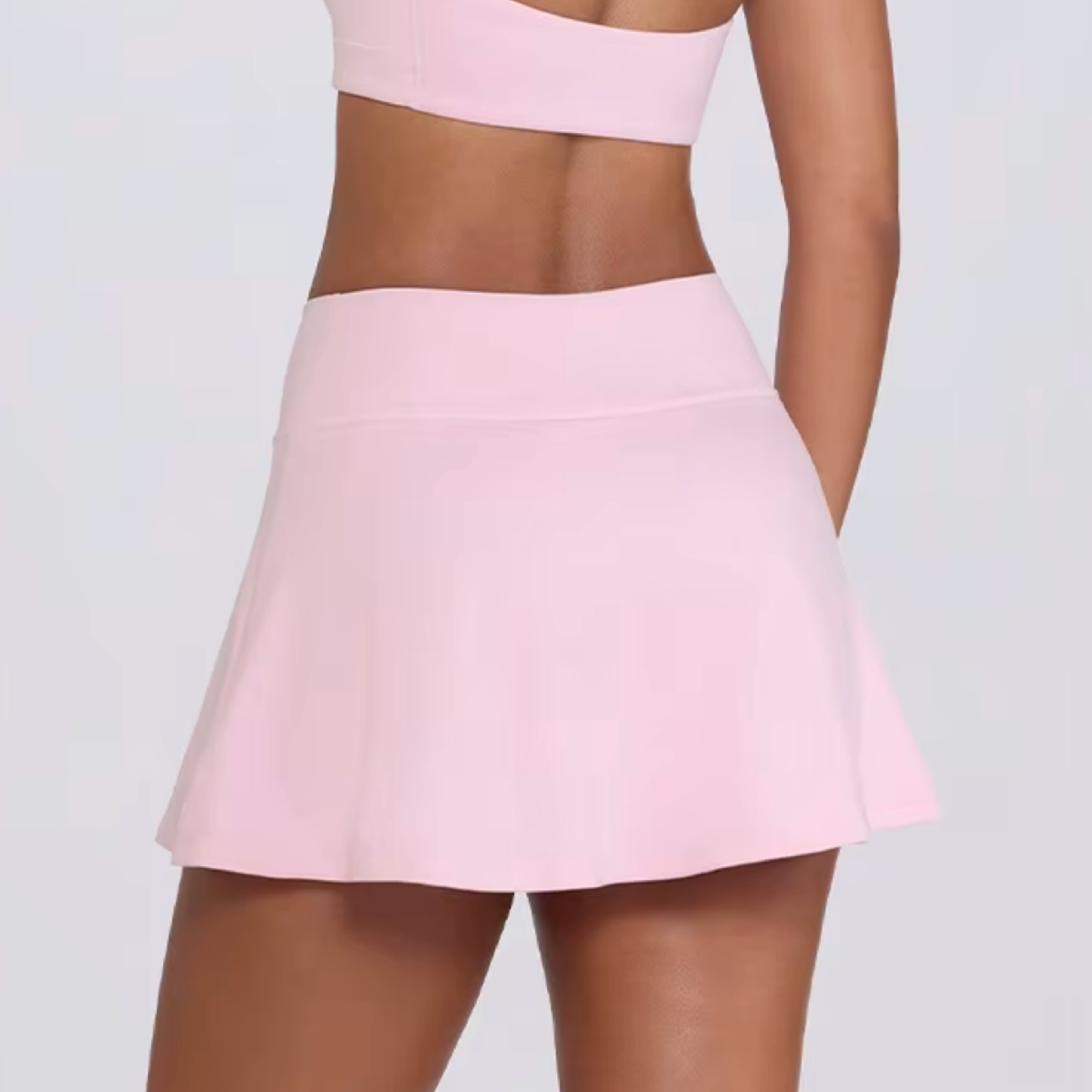 Aura skirt v-cut petal