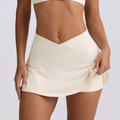 Aura skirt v-cut  bone