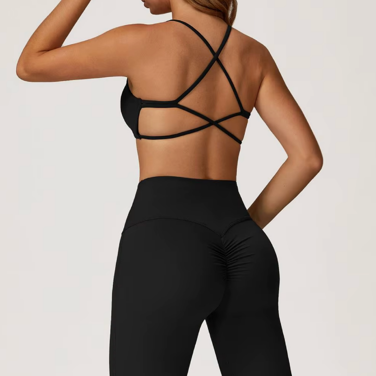 Blend top crossback black