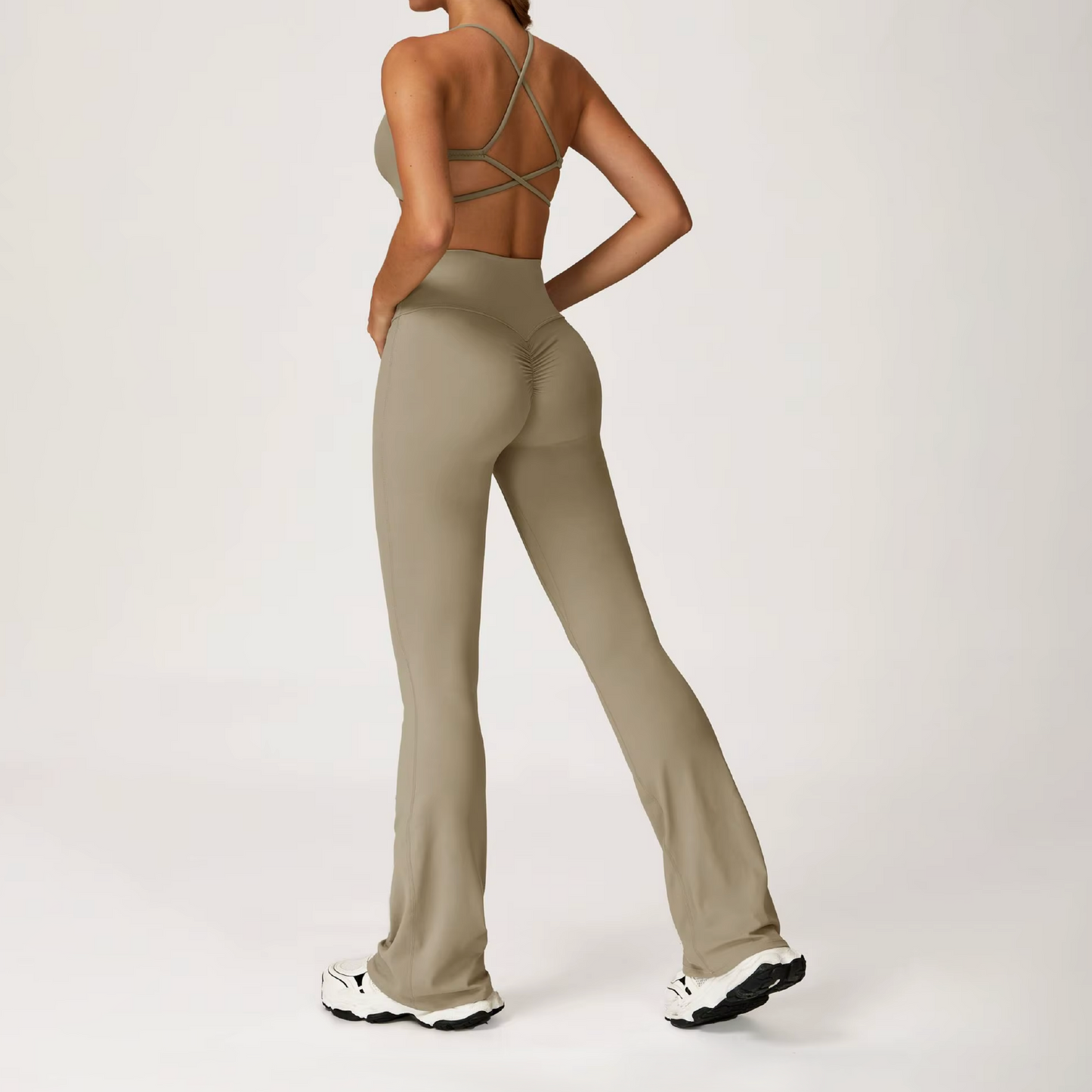 Blend licra campana scrunch champagne