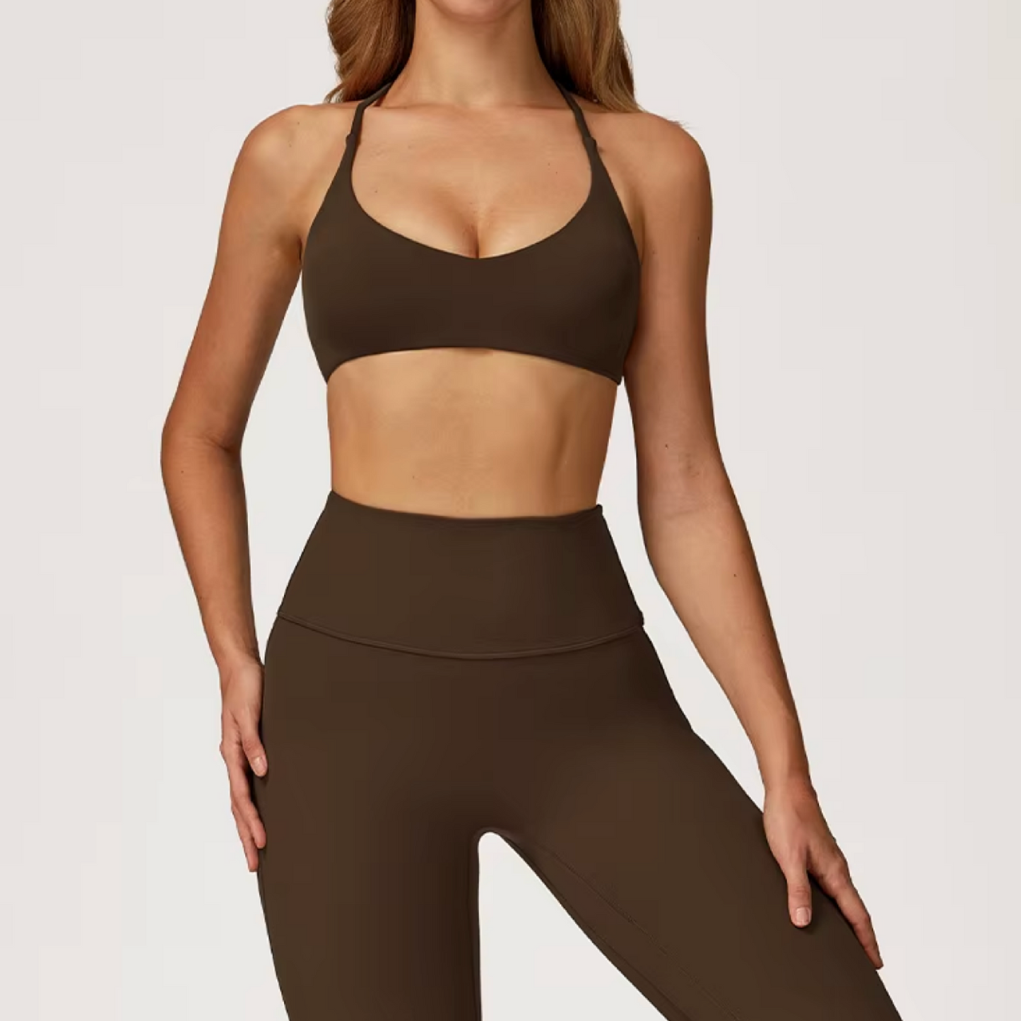 Blend top crossback fudge