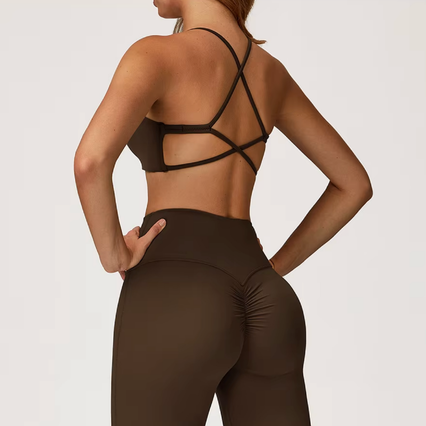 Blend top crossback fudge