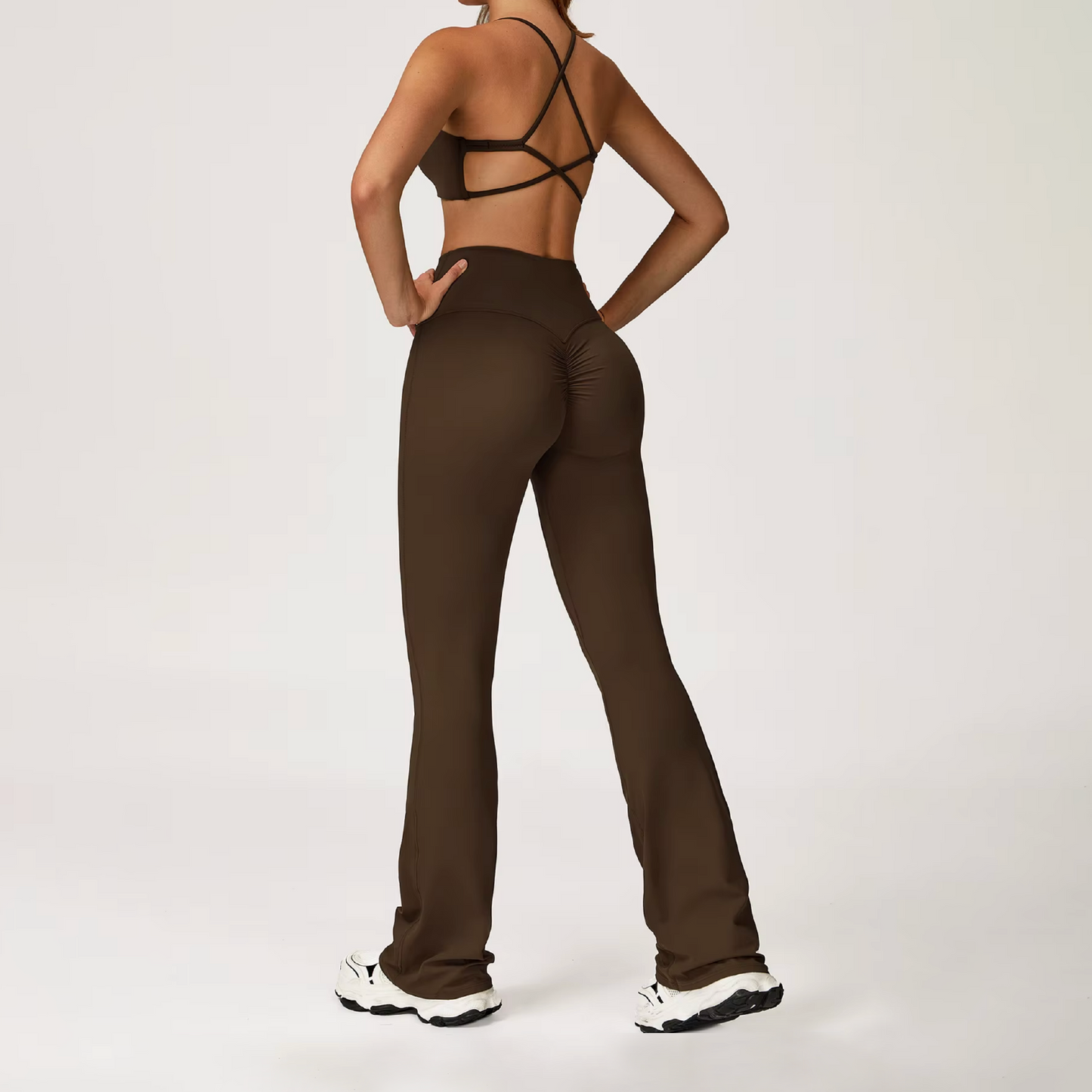 Blend top crossback fudge