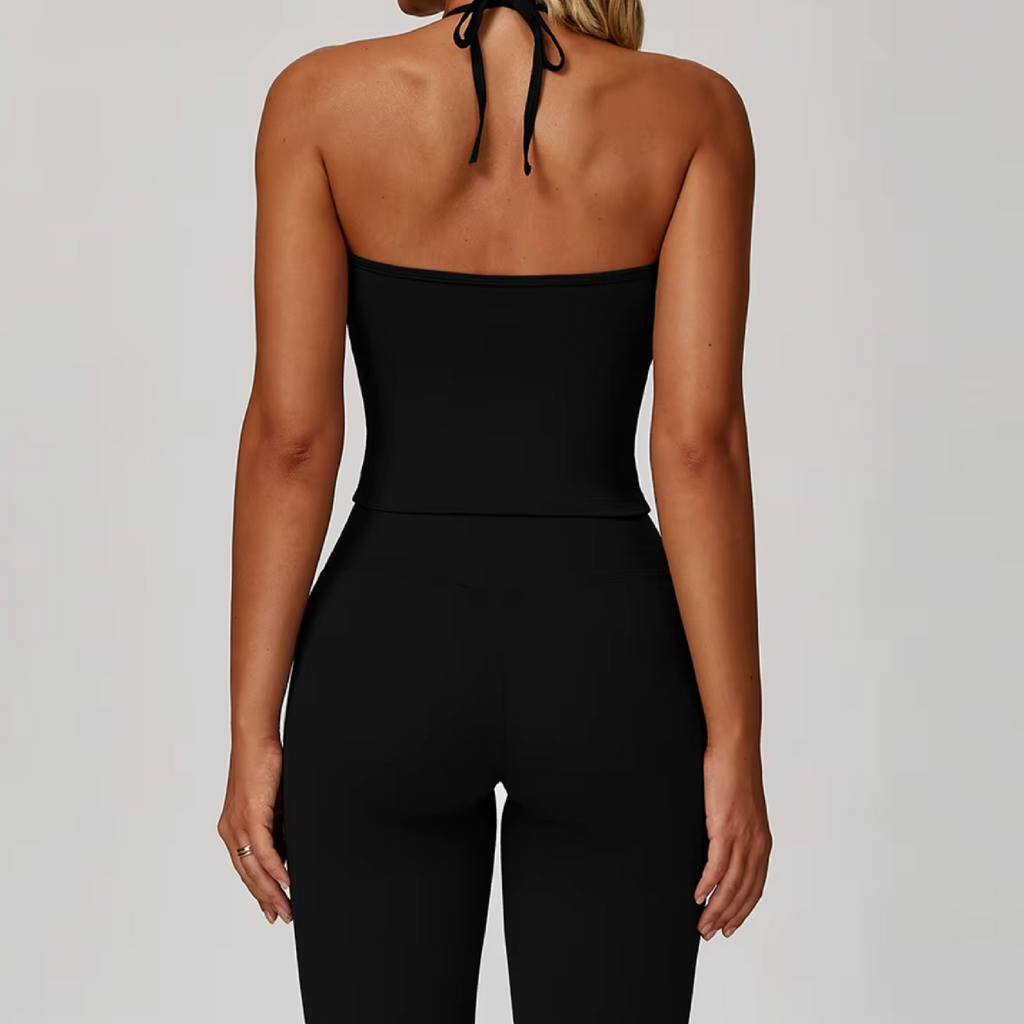 Blend top tie tank black