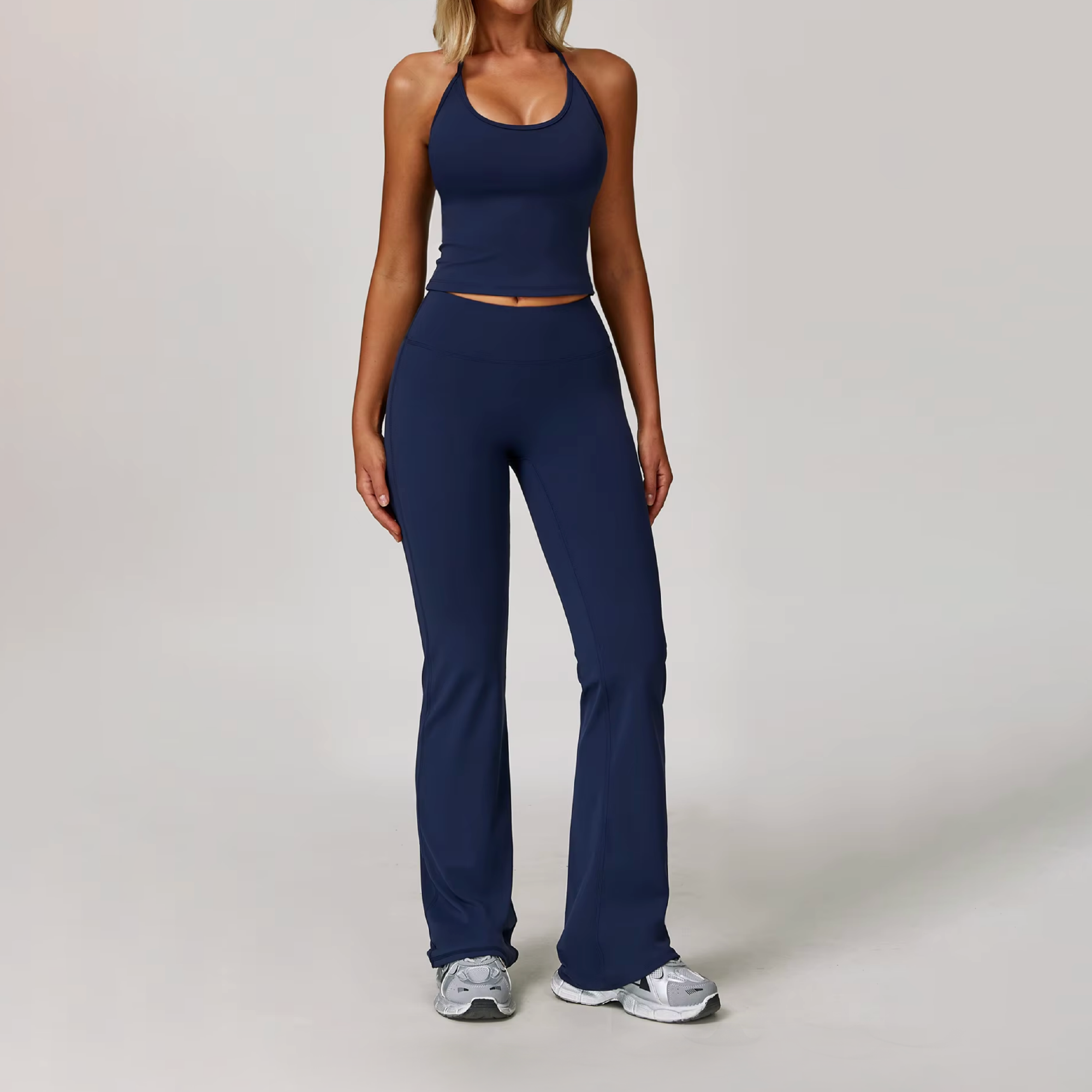 Blend top tie tank deep navy