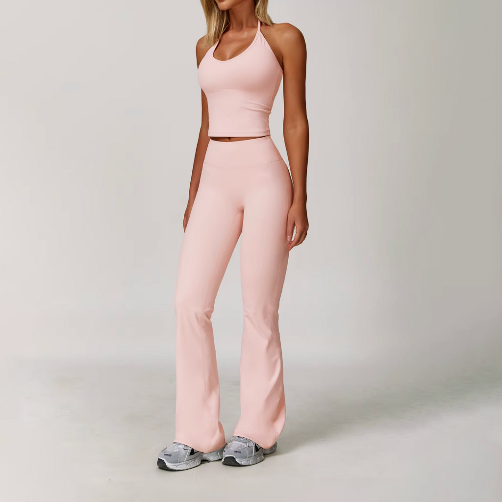 Blend top tie tank pink salt