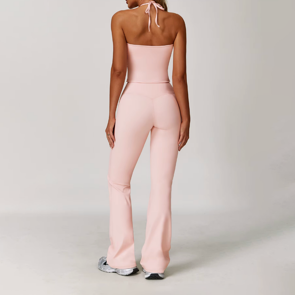Blend top tie tank pink salt