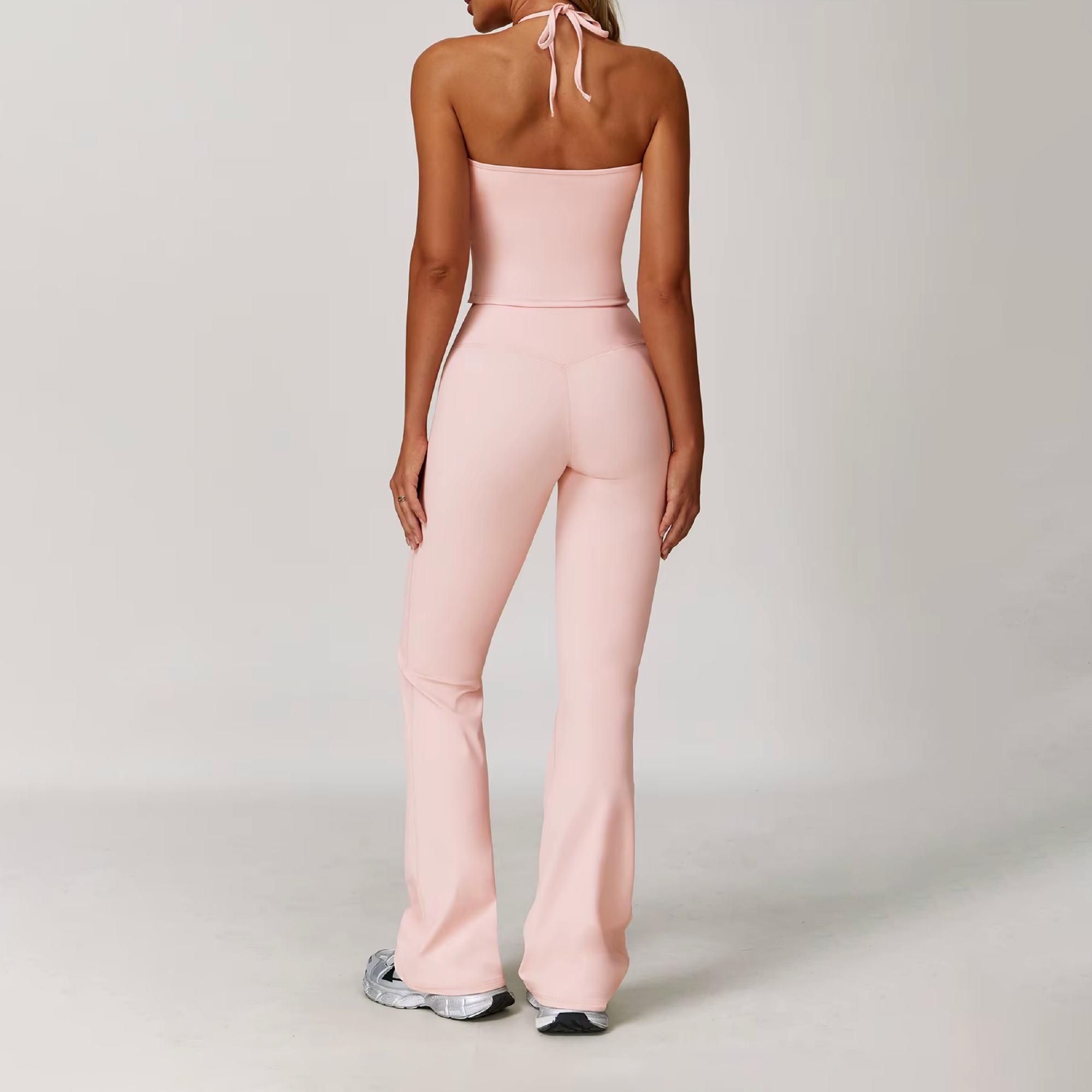 Blend top tie tank pink salt