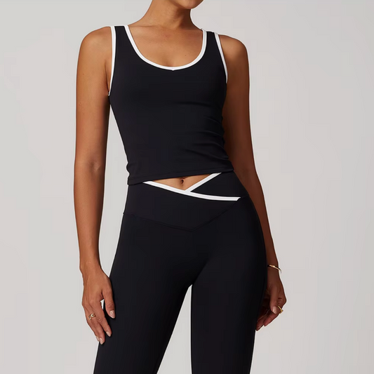 Contrast top tank black