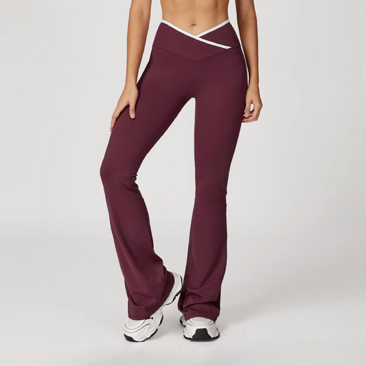 Contrast licra campana garnet